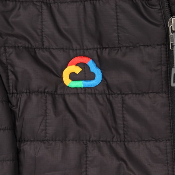 Patagonia Nano Puff Womens Insulated Quilted Jacket Size M Black Company Logo - Picture 2 of 5